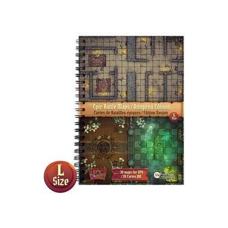 Libro De Mapas De Batalla Mazmorras 297X218 Mm