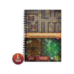Libro De Mapas De Batalla Mazmorras 297X218 Mm