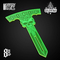 Regla Deep Strike 8 pulgadas - Fluor Verde