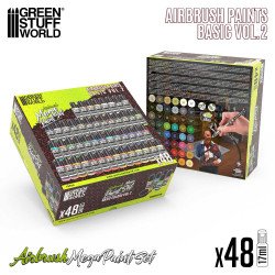 Mega Set Pintura Aerografo Colores Básicos Vol.2.0