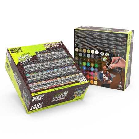 Mega Set Pintura Aerografo Colores Básicos Vol.2.0