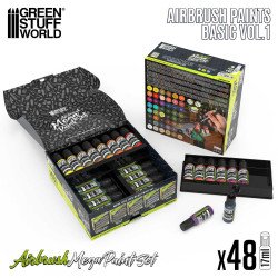Mega Set Pintura Aerografo Colores Básicos Vol.1.0