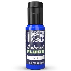 Pintura aerógrafo fluorescente AZUL