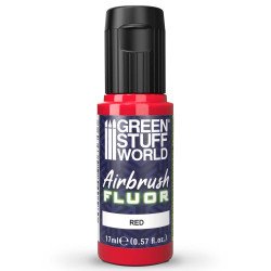 Pintura aerógrafo fluorescente ROJO