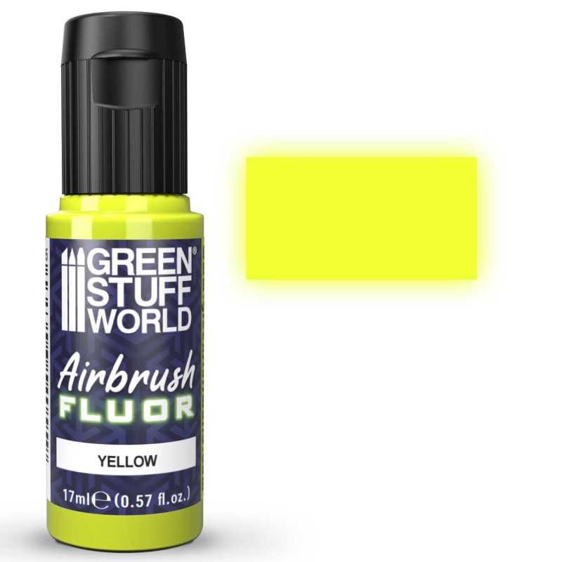 Pintura aerógrafo fluorescente AMARILLO