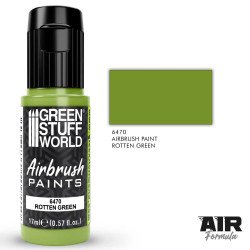 Pintura aerografo ROTTEN GREEN