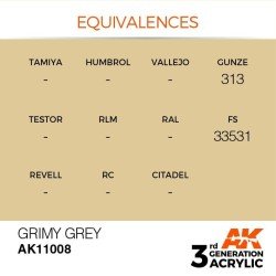 GRIS SUCIEDAD - ESTÁNDAR SKU: AK11008
