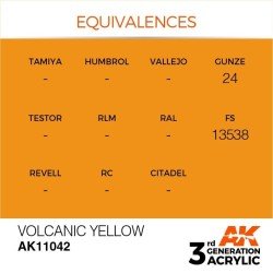 AMARILLO VOLCÁNICO AK11042