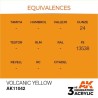 AMARILLO VOLCÁNICO - ESTÁNDAR SKU: AK11042