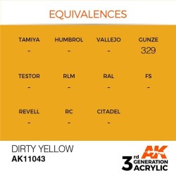 AMARILLO SUCIO AK11043