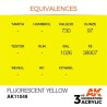 AMARILLO FLUORESCENTE - ESTÁNDAR SKU: AK11049