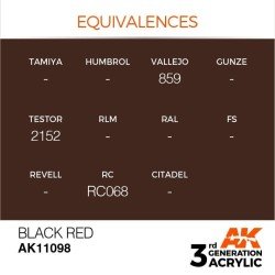 BLACK RED AK11098