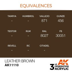 LEATHER BROWN AK11110