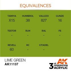 VERDE LIMA AK11137PinturasAtheneas Hobby S.L.