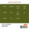 VERDE ALGA - ESTÁNDAR SKU: AK11152