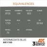 AZUL INTERMEDIO - ESTÁNDAR SKU: AK11163