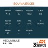 AZUL MEDIO - ESTÁNDAR SKU: AK11184