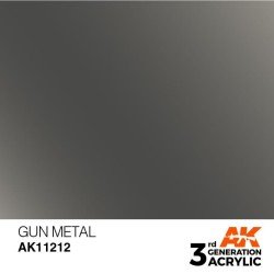 METAL DE PISTOLA - METALIZADO SKU: AK11212PinturasAtheneas Hobby S.L.