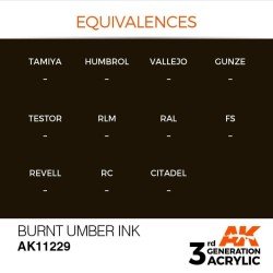 UMBER QUEMADO AK11229PinturasAtheneas Hobby S.L.