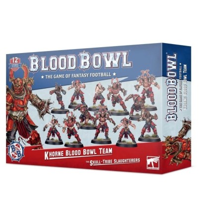 Equipo Khorne de Blood Bowl Skull-tribe Slaughterers Ingles 202-19