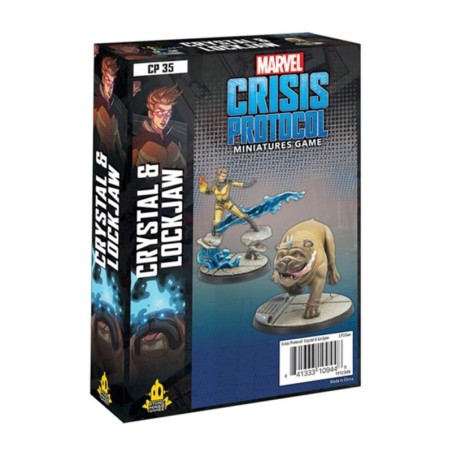Marvel Crisis Protocol Crystal & Lockjaw (English) CP35EN