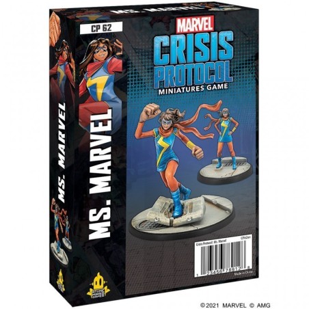 Marvel Crisis Protocol Ms. Marvel (Inglés) CP62EN