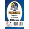 Fundas Steel Armour Europeo Premium 61x94mm (100 Fundas)