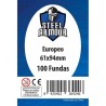 Fundas Steel Armour (59X92MM) Europa (100) - Exterior 61X94MM