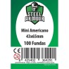 Fundas Steel Armour (41X63MM) Mini Americano (100) - Exterior 43X65MM