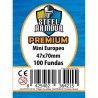 Fundas Steel Armour (45X68MM) Premium Mini Europeo (100) - Exterior 47X70MM