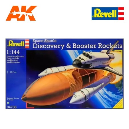 Space Shuttle "Discovery" & Booster Rockets 1/144 REV04736