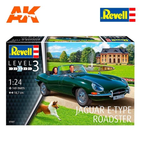 Jaguar E-Type Roadster 1/24 REV07687