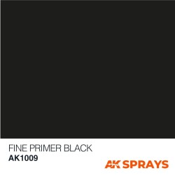 IMPRIMACIÓN FINA NEGRA EN SPRAY AK1009