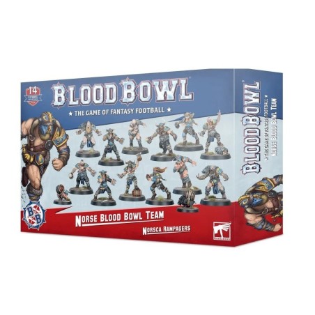 Equipo Norse para Blood Bowl Norsca Rampagers 202-24