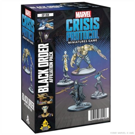 Marvel Crisis Protocol Black Order Affiliation Pack (Inglés)