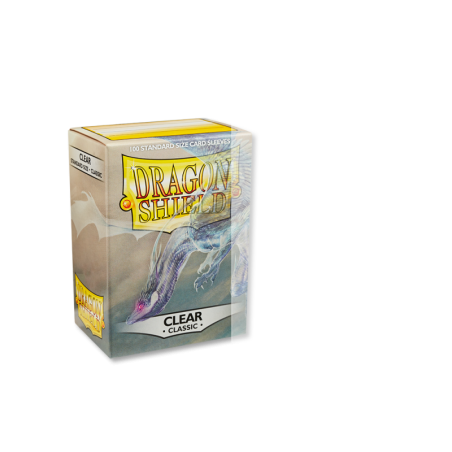 Dragon Shield Standard Sleeves - Clear (100 Sleeves) AT-10001