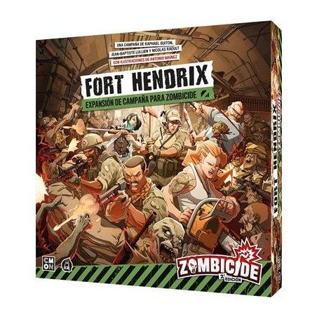 ZOMBICIDE 2E: FORT HENDRIX Pre-Pedidos: 4 días