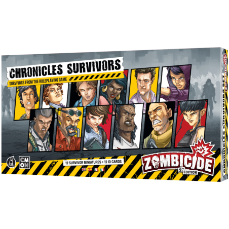 Zombicide: Chronicles Survivor Set (Español) CMZCD005ES