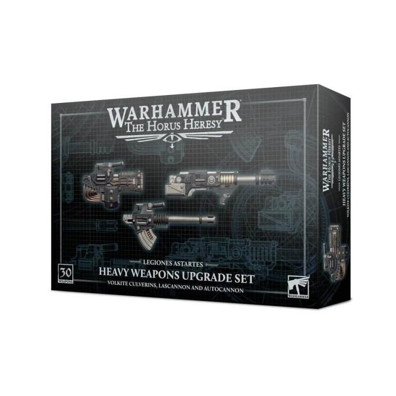 Heavy Weapons Upgrade Set – Volkite Culverins, Lascannons, and Autocannons 31-13