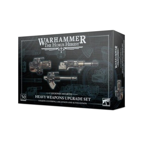 Heavy Weapons Upgrade Set – Volkite Culverins, Lascannons, and Autocannons 31-13