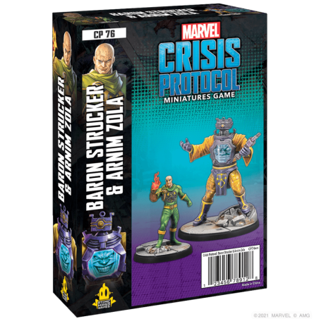 Marvel Crisis Protocol Baron Von Strucker & Arnim Zola (Inglés) CP76EN