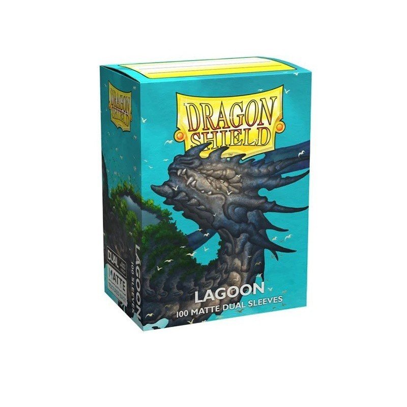 Matte Sleeves Lagoon Saras Dragon Shield Dual (100 Sleeves) AT-15048Accesorios para los JuegosAtheneas Hobby S.L.