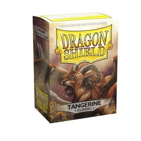Dragon Shield Classic Sleeves - Tangerine 'Dyrkottr of the Nekotora' (100 Sleeves) AT-10030