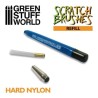 Recambio Set Cepillos Scratch – Nylon duro.