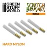 Recambio Set Cepillos Scratch – Nylon duro.