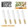 Recambio Set Cepillos Scratch – Nylon duro.