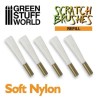 Recambio Set Cepillos Scratch – Nylon suave.