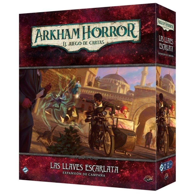 Arkham Horror LCG Las Llaves Escarlata Exp. Campaña