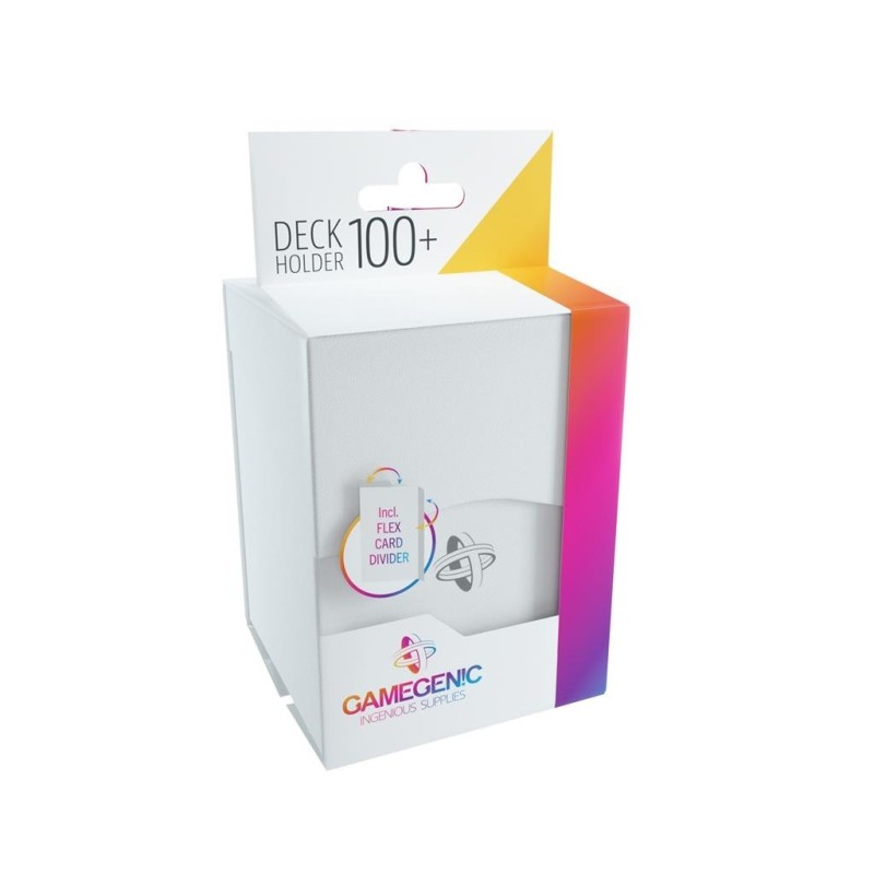 Gamegenic - Deck Holder 100+ WhiteAccesorios para los JuegosAtheneas Hobby S.L.