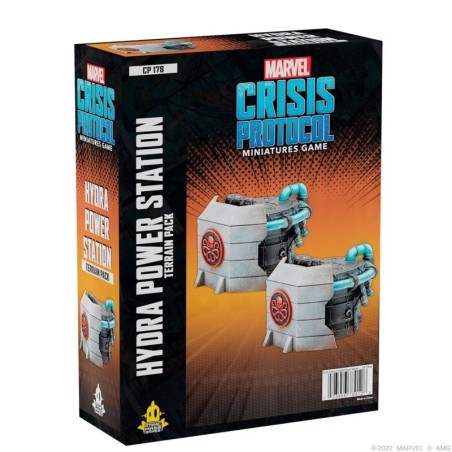 Marvel Crisis Protocol Hydra Power Station Terrain (Inglés)